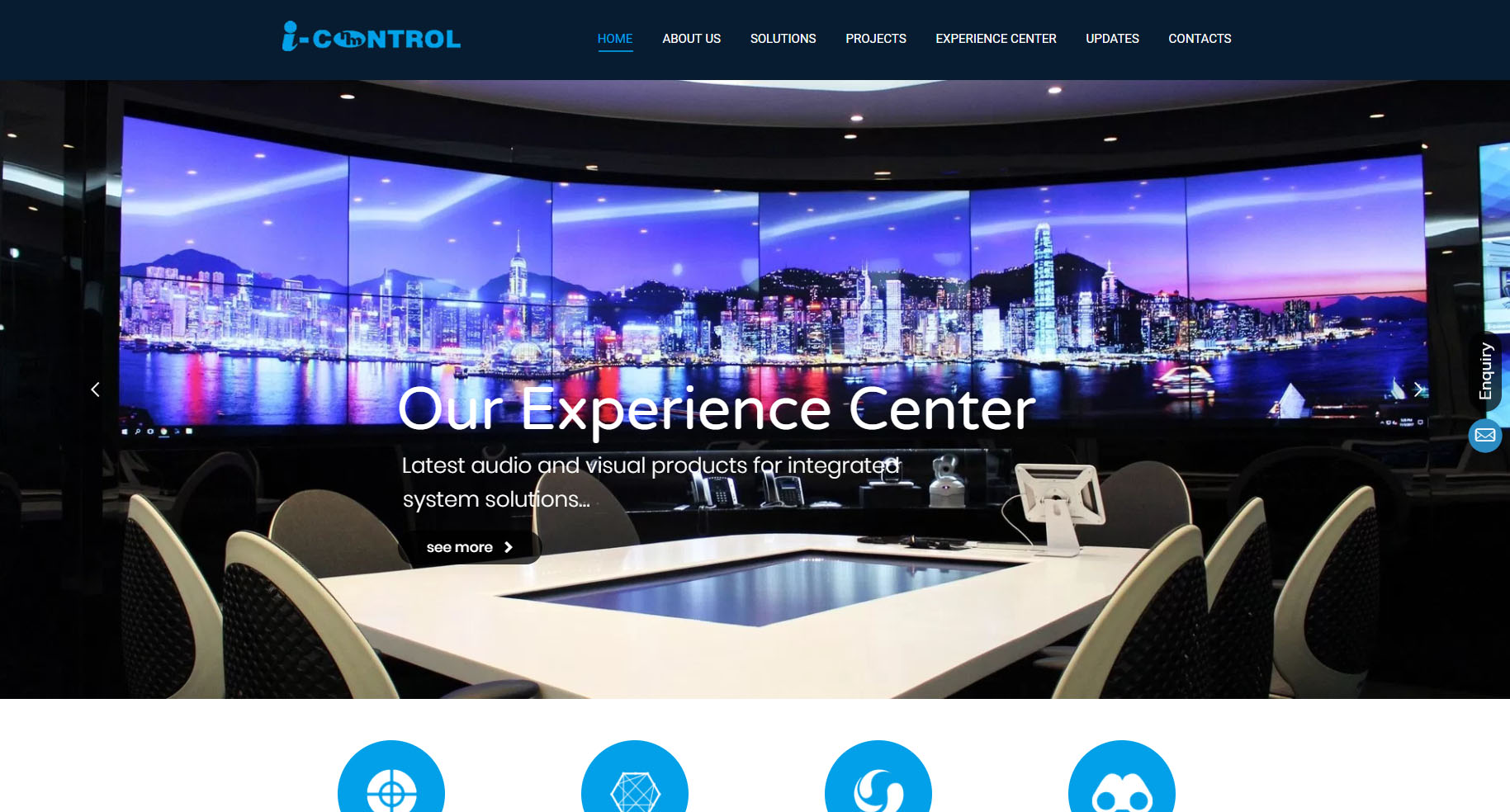 Icontrol 網站截圖